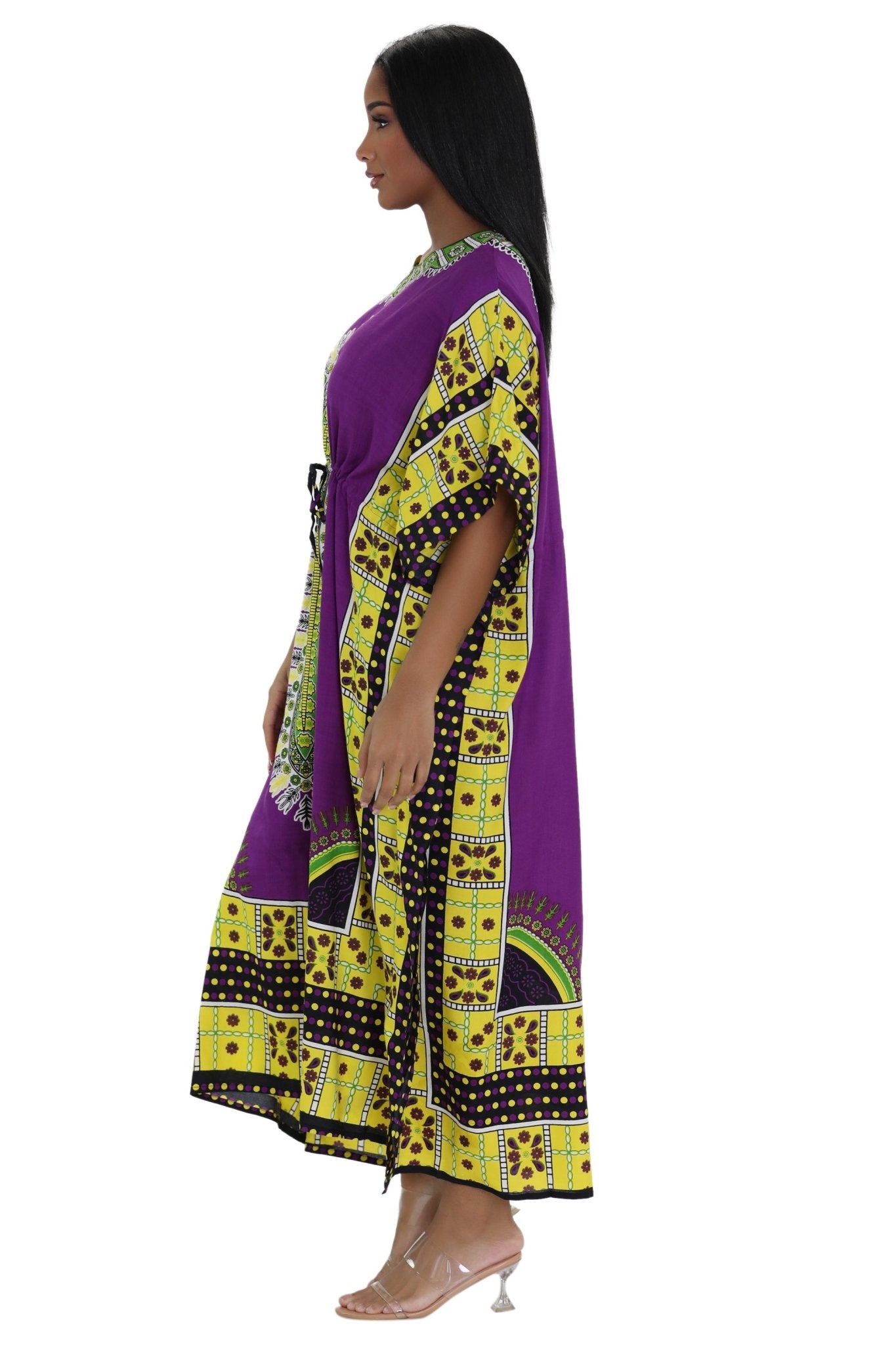 Dashiki Print One Size Kaftan KAF-1021 - Advance Apparels Inc