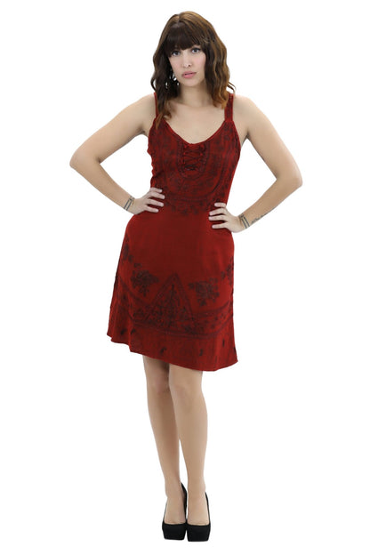 Double Dye Adjustable Dress 1108 - Advance Apparels Inc