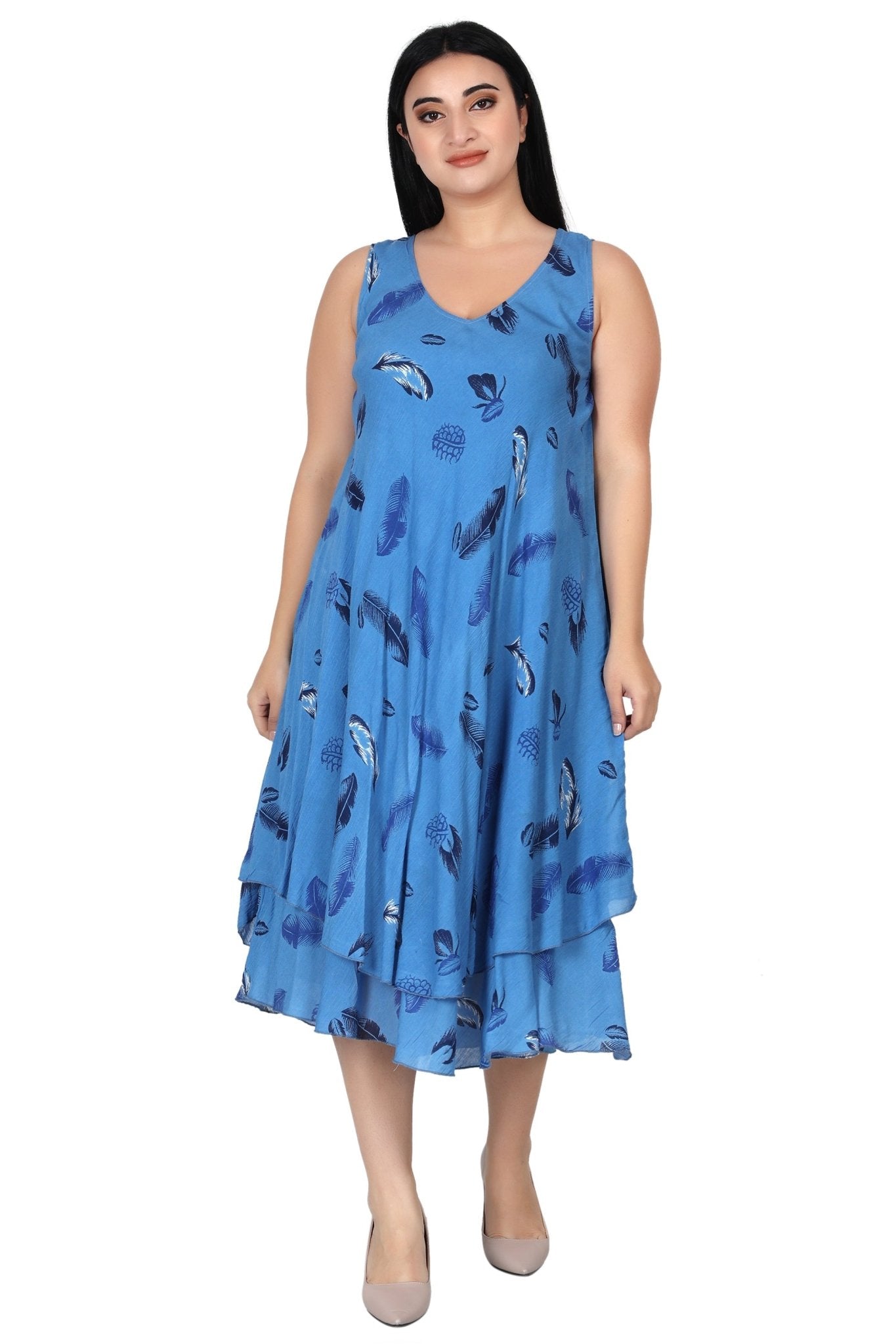 Double Layer Beach Dress 442220 C1 / One Size Fits Most Double Layer Beach Dress 442220 C1 / One Size Fits Most