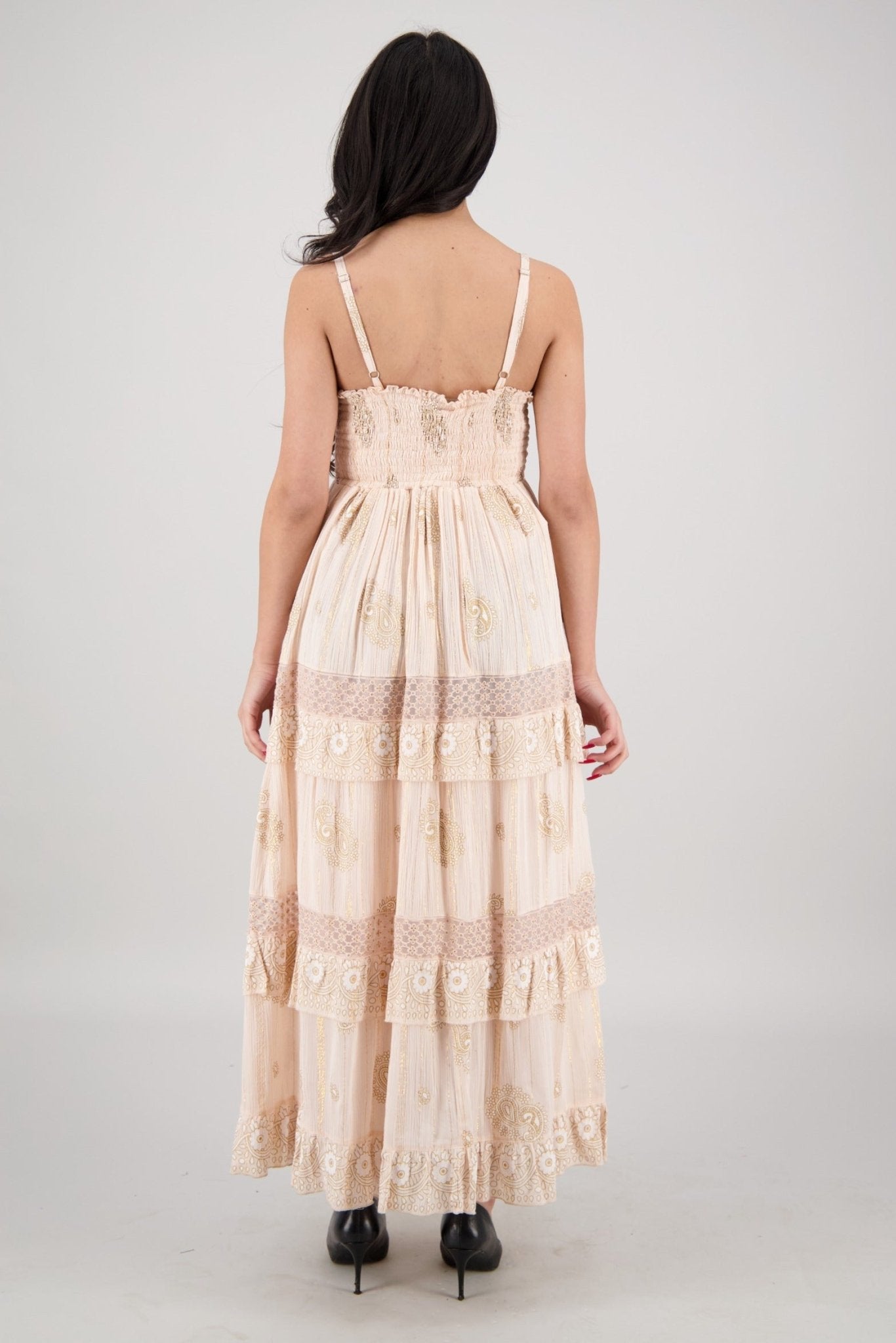 Elara Tiered Dream Maxi 25106 - Advance Apparels Inc