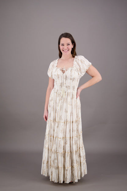 Emile Sleeved Boho Dress 24912 - Advance Apparels Inc