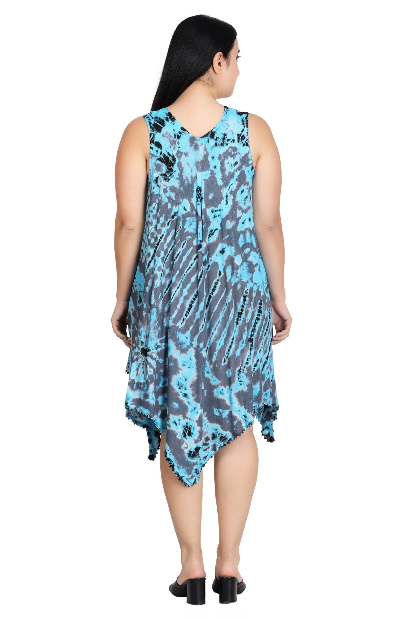 Fairytale Bottom Tie Dye Dress 422142FT Green/Purple / S/M Fairytale Bottom Tie Dye Dress 422142FT Green/Purple / S/M