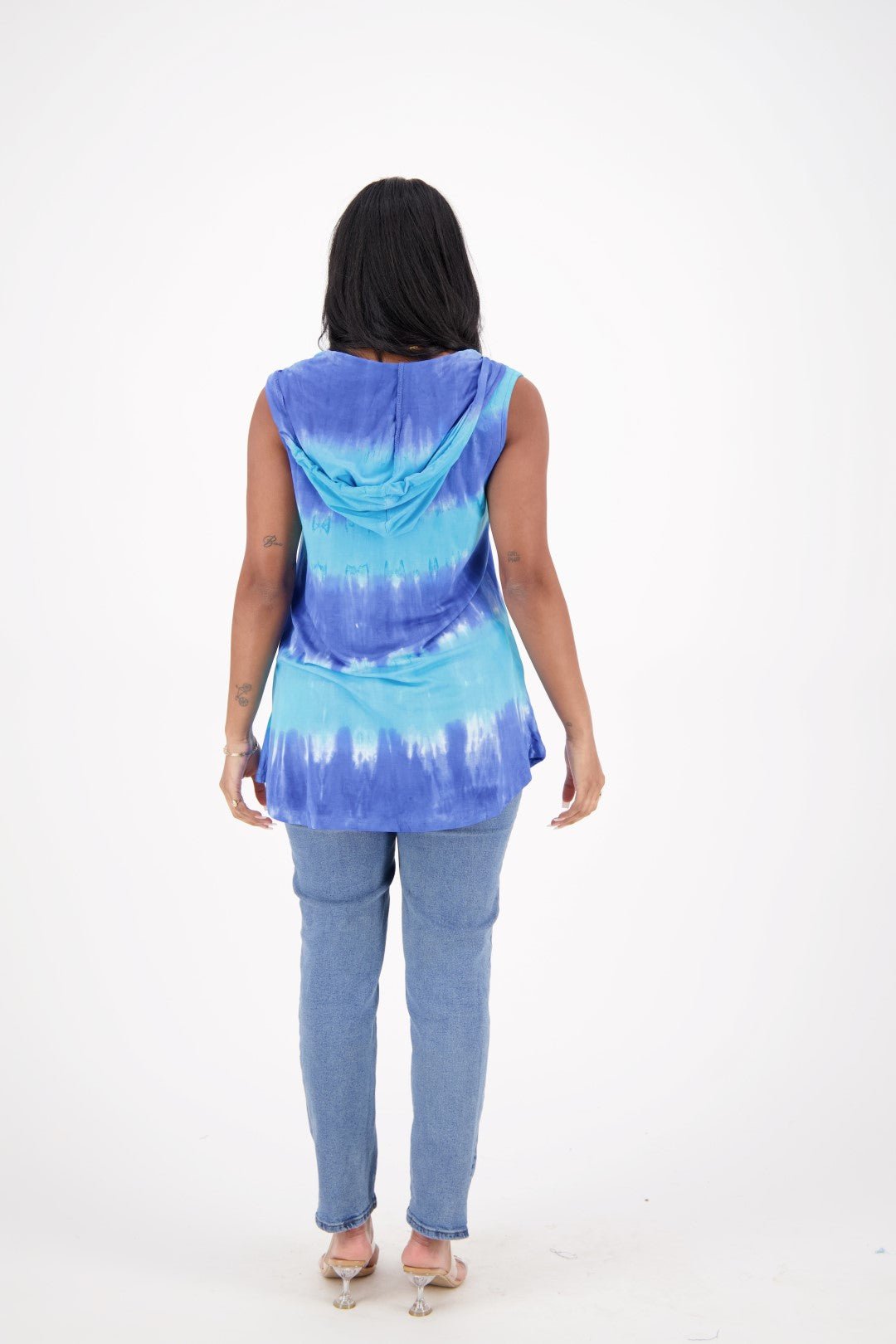 Hooded Tie Dye Beach Cover - Up 21905 - Advance Apparels Inc