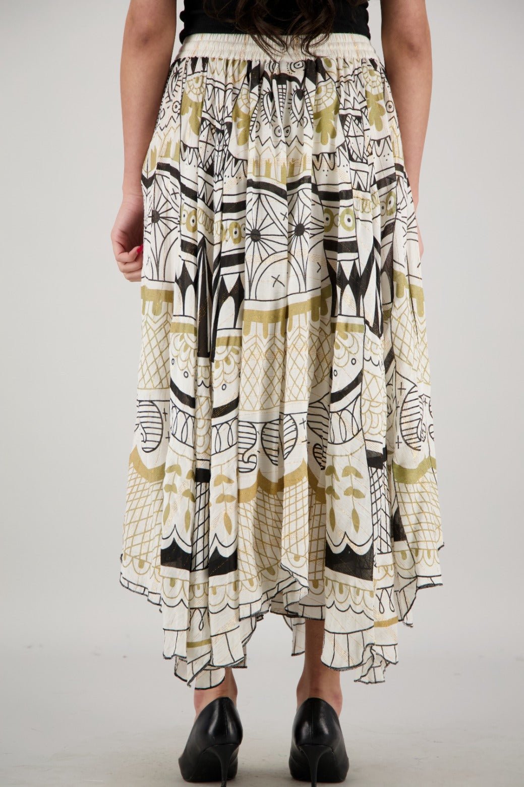 Indra Handkerchief Skirt SK - 24998 - Advance Apparels Inc