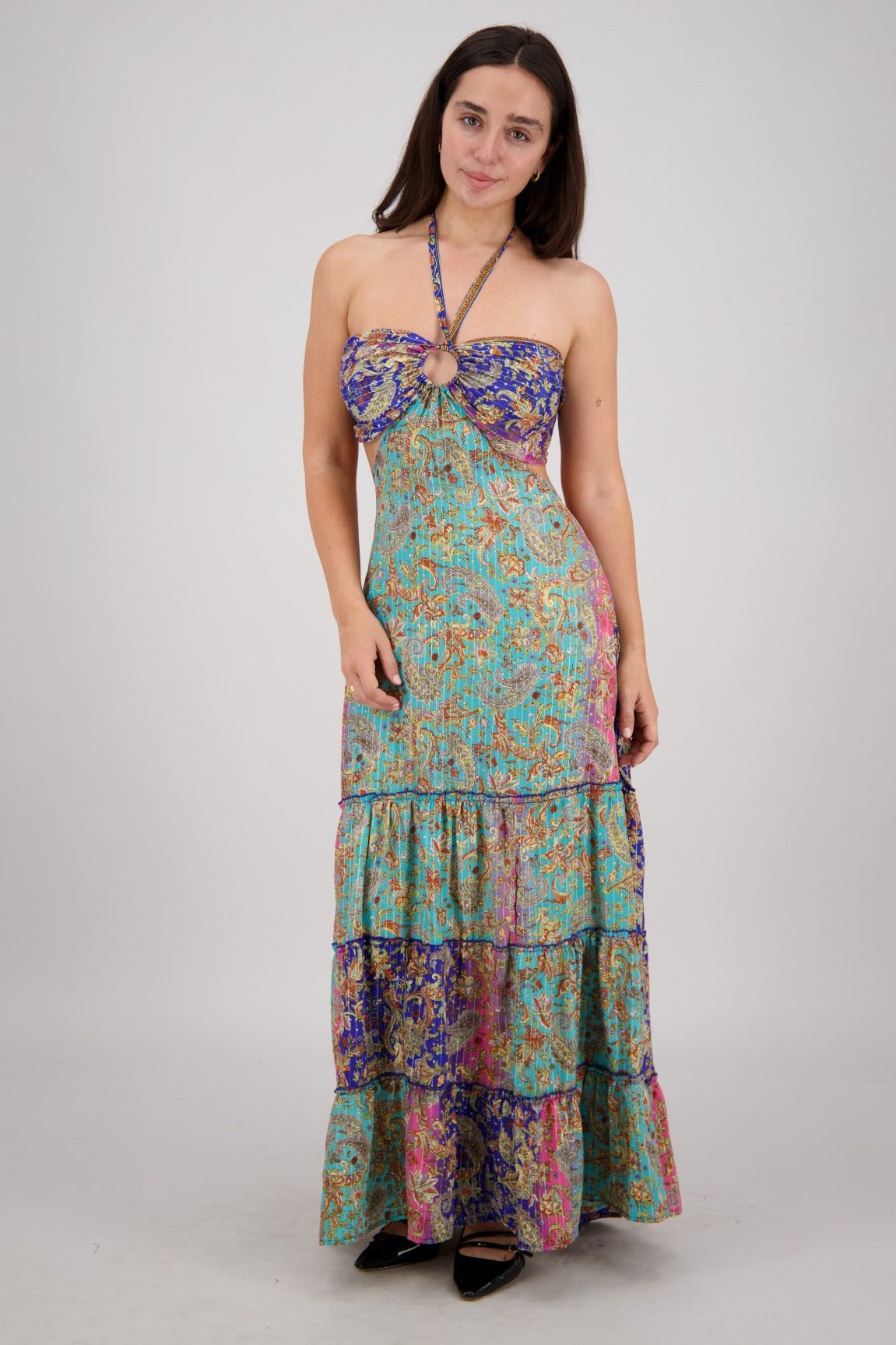 Isla Ring Floral Maxi AB - 36101 - Advance Apparels Inc