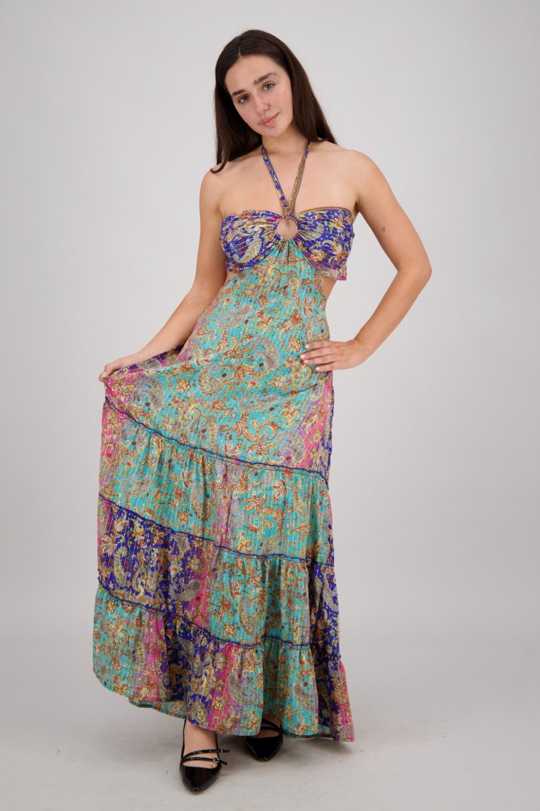Isla Ring Floral Maxi AB - 36101 - Advance Apparels Inc