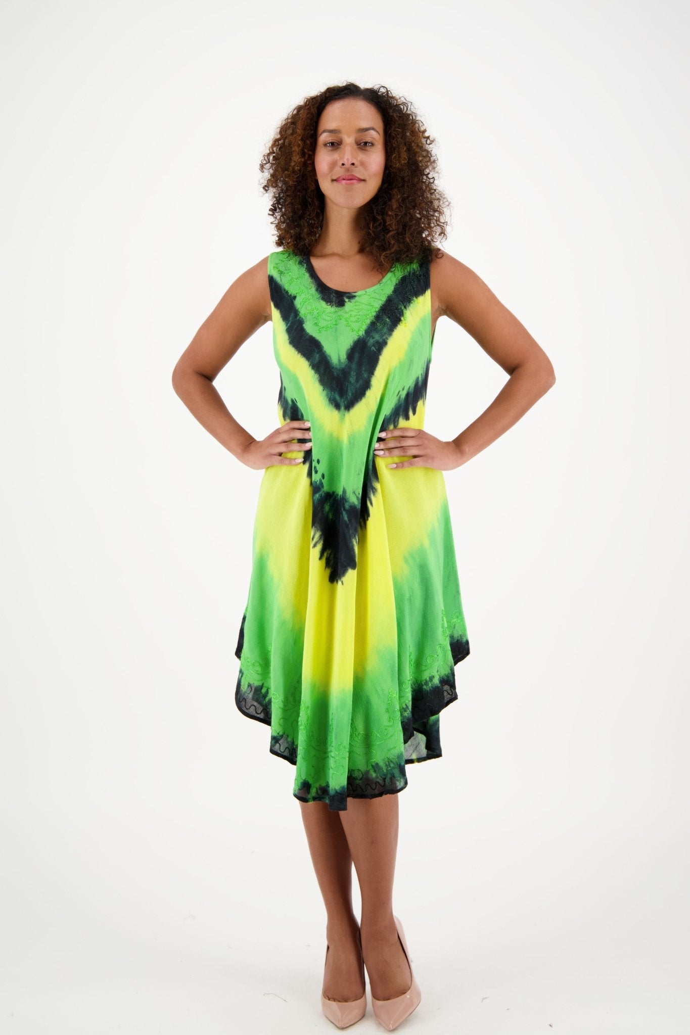 Jamaican Inspired House Dress One Size 22152 - Advance Apparels Inc