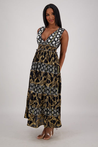 Jaya Maxi Dress 25206 - Advance Apparels Inc