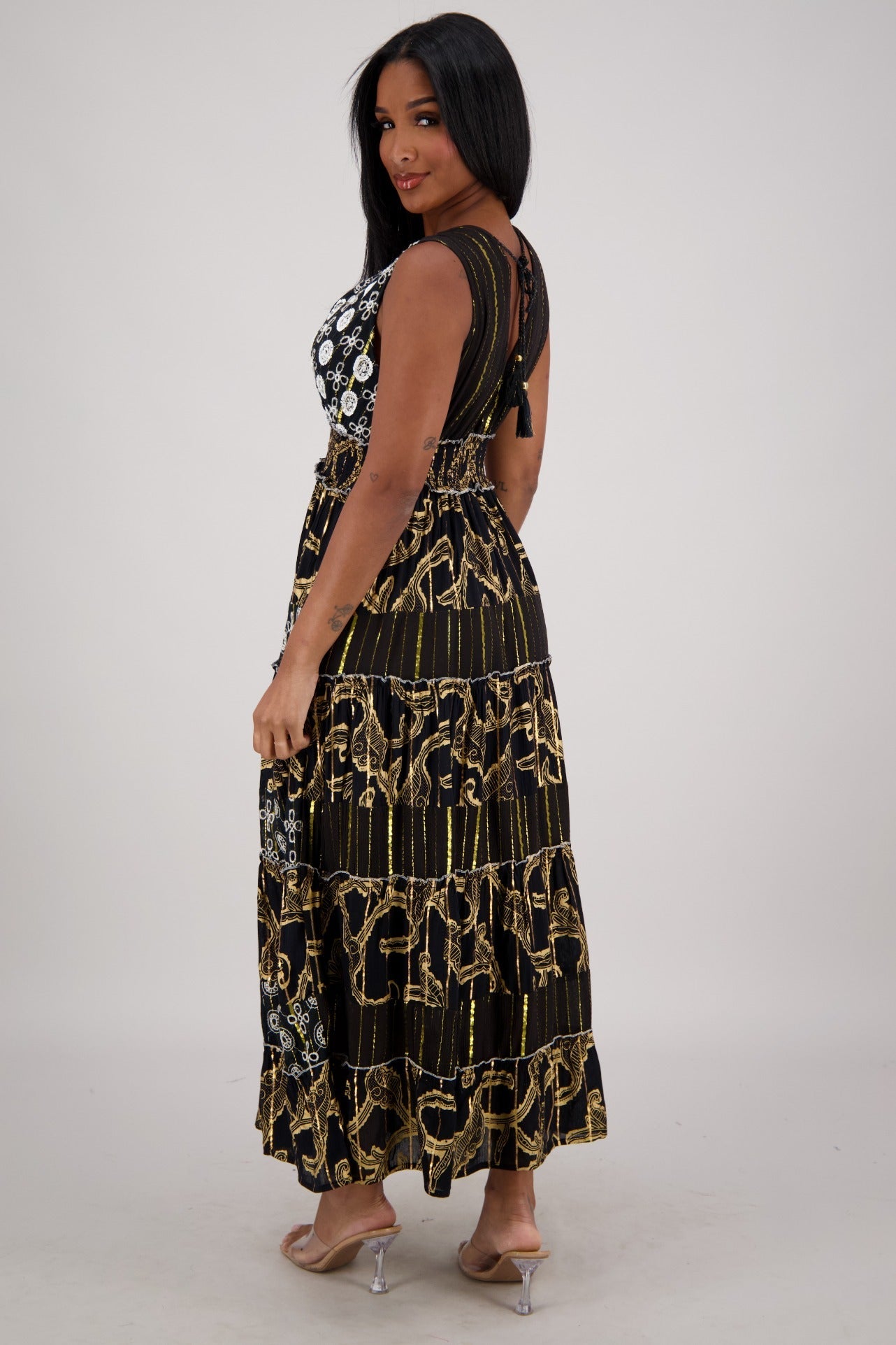 Jaya Maxi Dress 25206 - Advance Apparels Inc