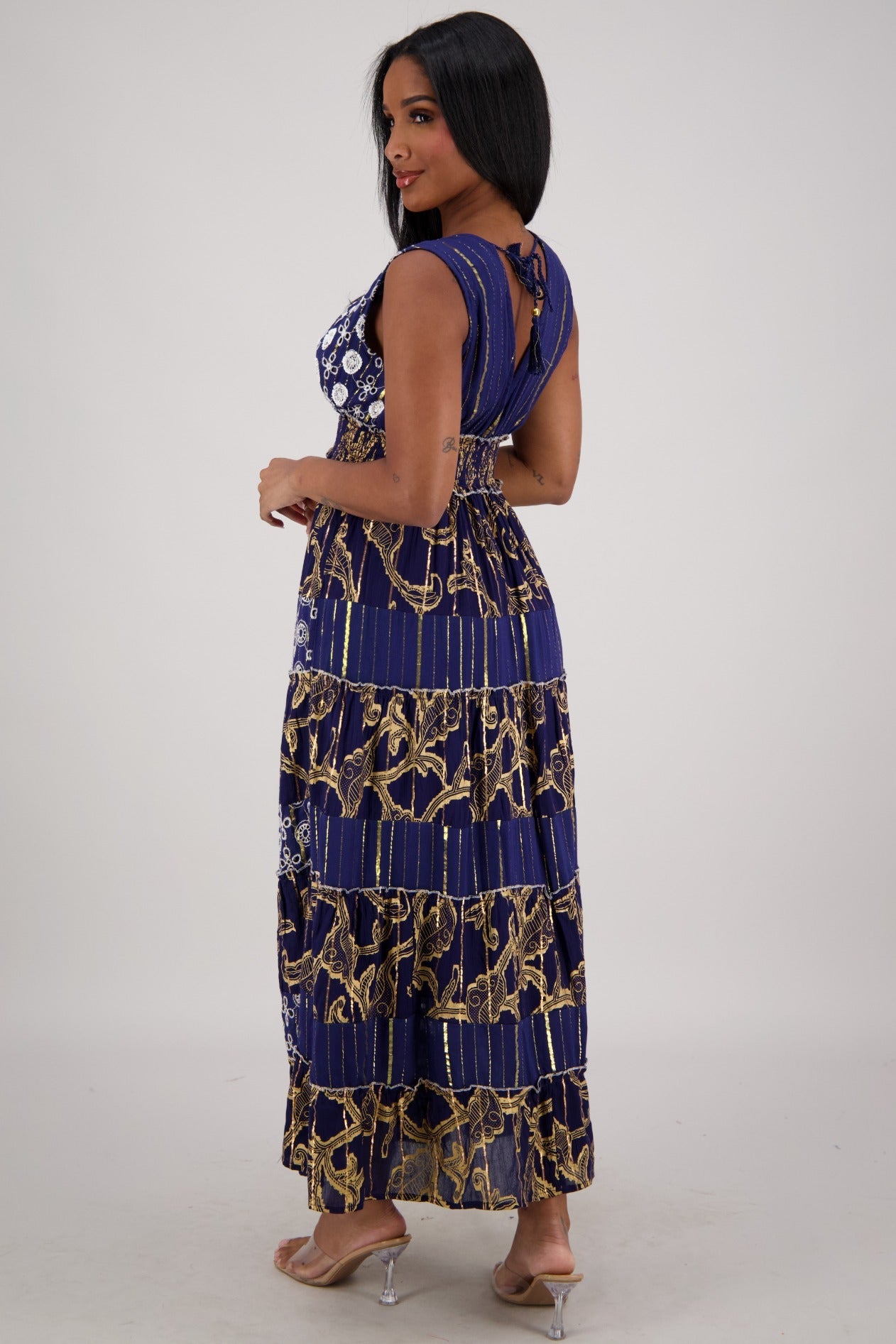 Jaya Maxi Dress 25206 - Advance Apparels Inc