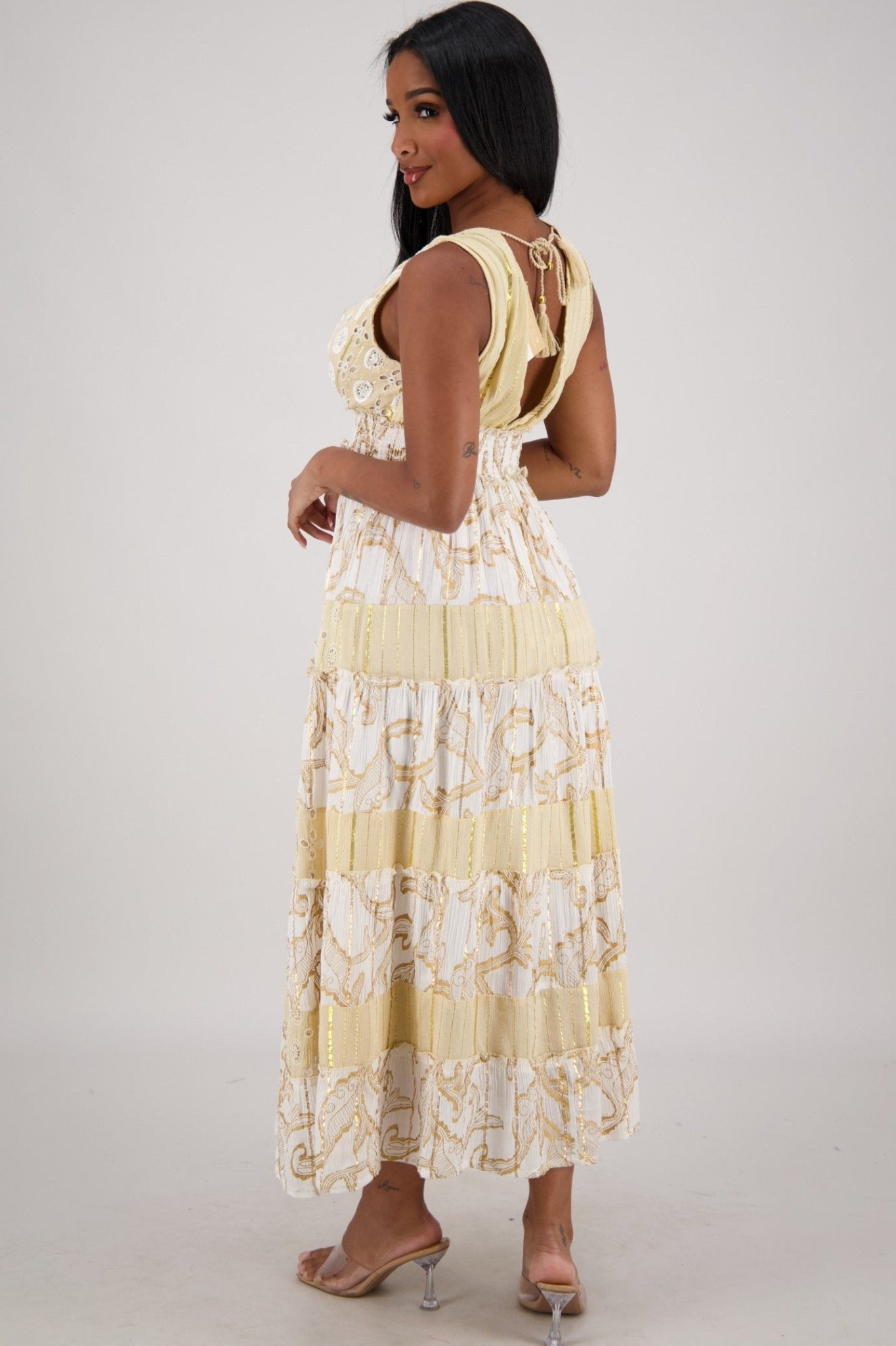 Jaya Maxi Dress 25206 - Advance Apparels Inc