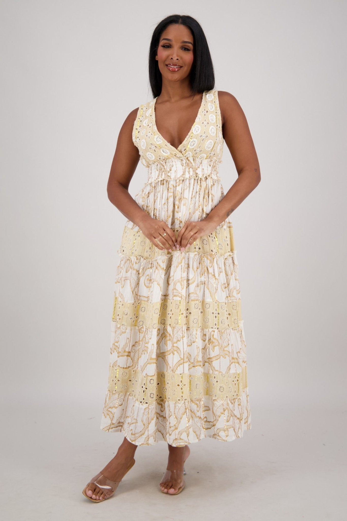 Jaya Maxi Dress 25206 - Advance Apparels Inc