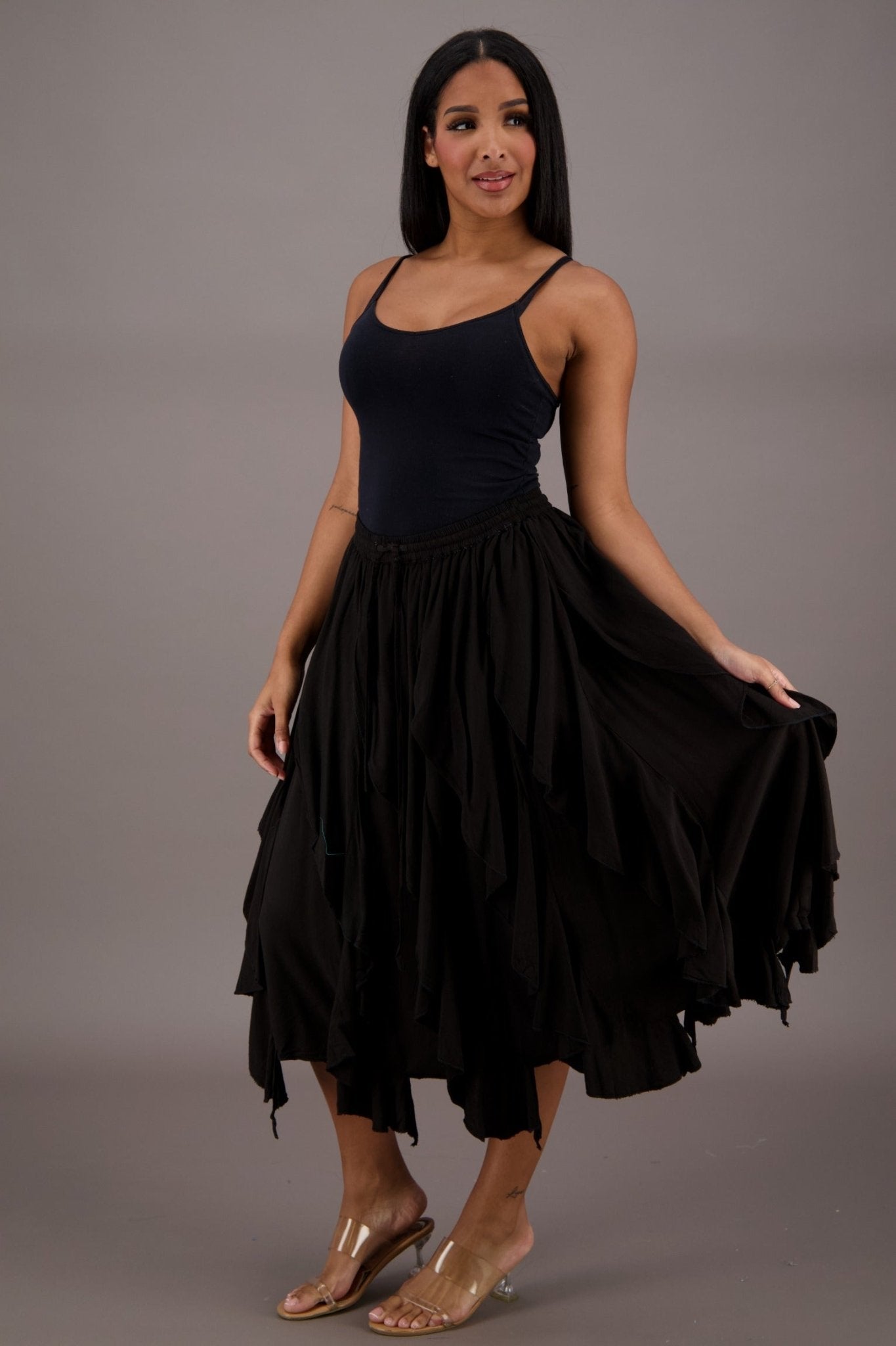 13226 Layered Renaissance Skirt C5 / One Size Fits Most 13226 Layered Renaissance Skirt C5 / One Size Fits Most
