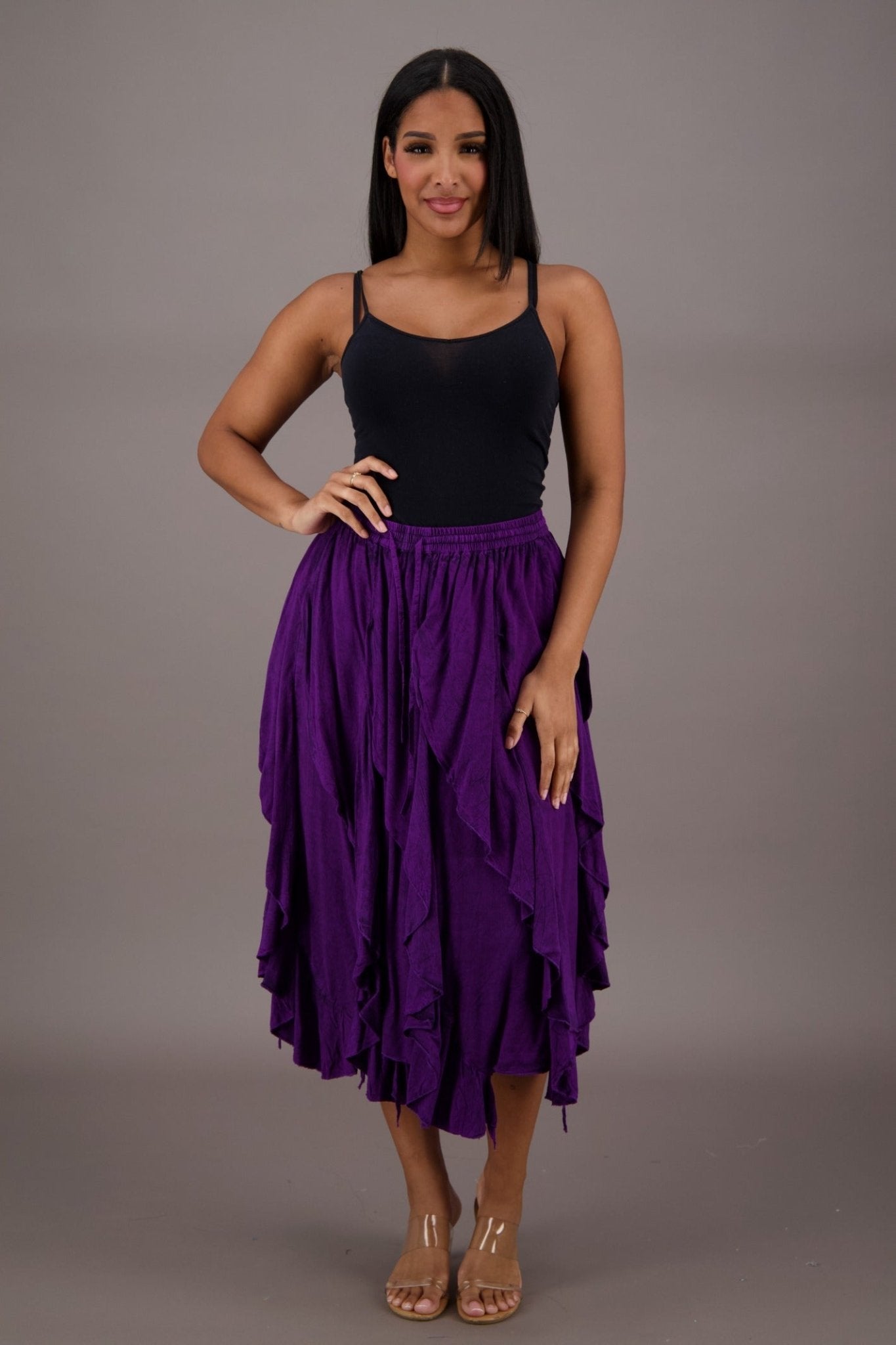 Layered Renaissance Skirt 13226 - Advance Apparels Inc
