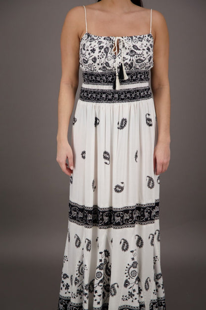 Long Batik Block Print Dress BD - 2054 - Advance Apparels Inc