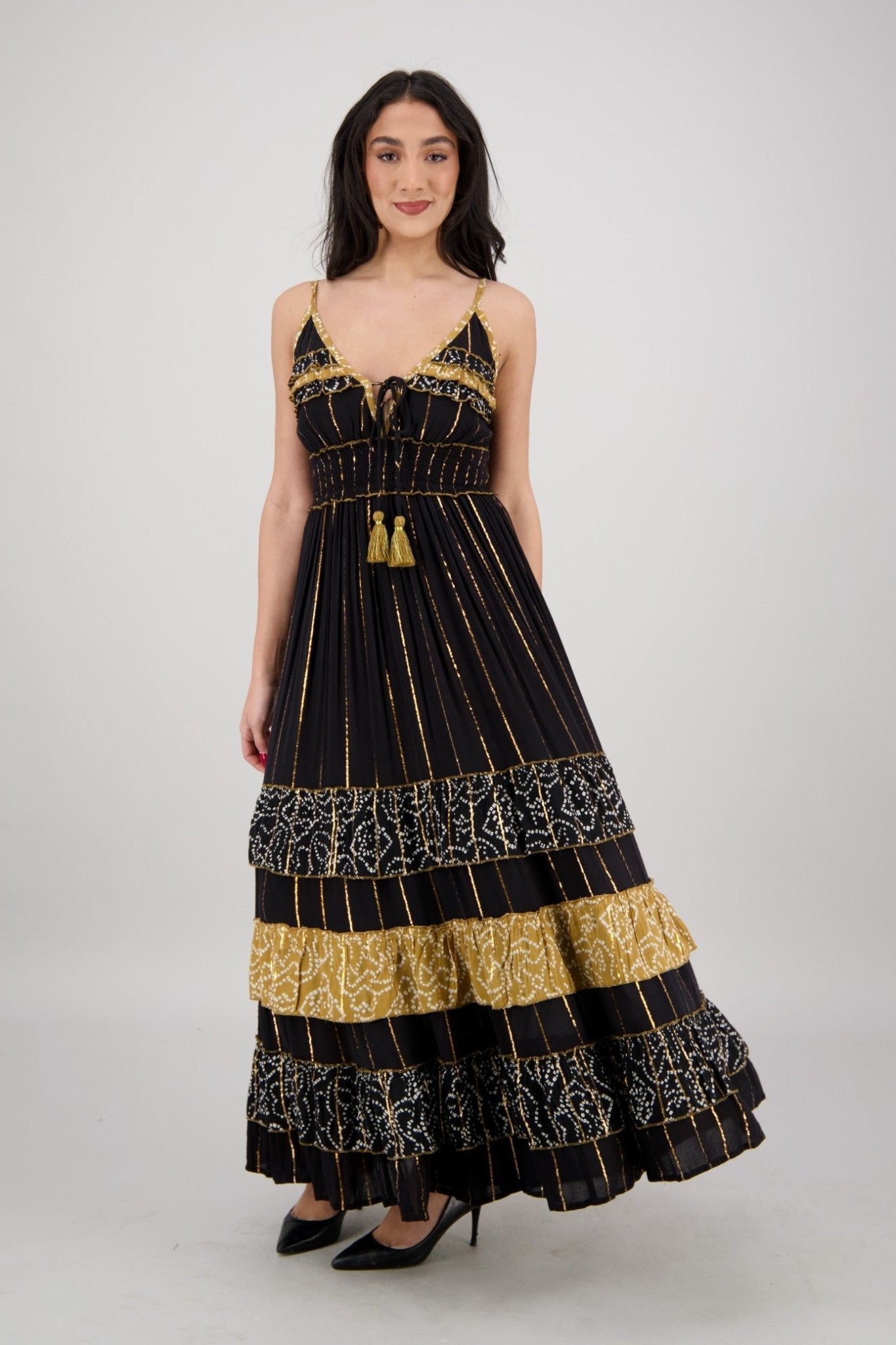 Marari Maxi Dress 25110 - Advance Apparels Inc