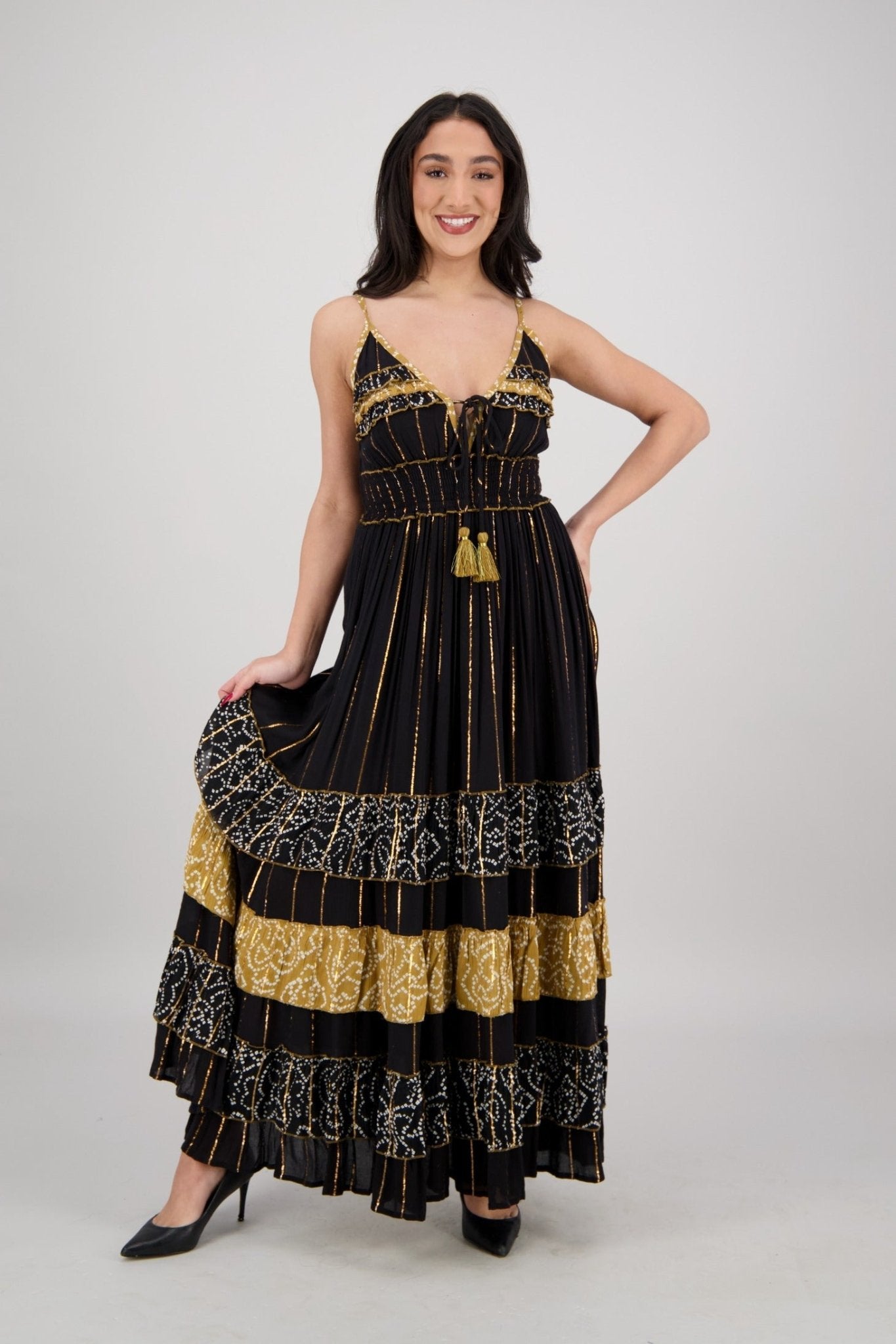 Marari Maxi Dress 25110 - Advance Apparels Inc