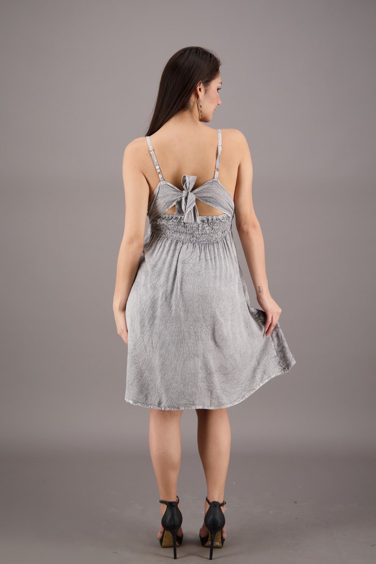 Mid - Length Renaissance Dress w/ Back Tie ADS - 24336 - Advance Apparels Inc