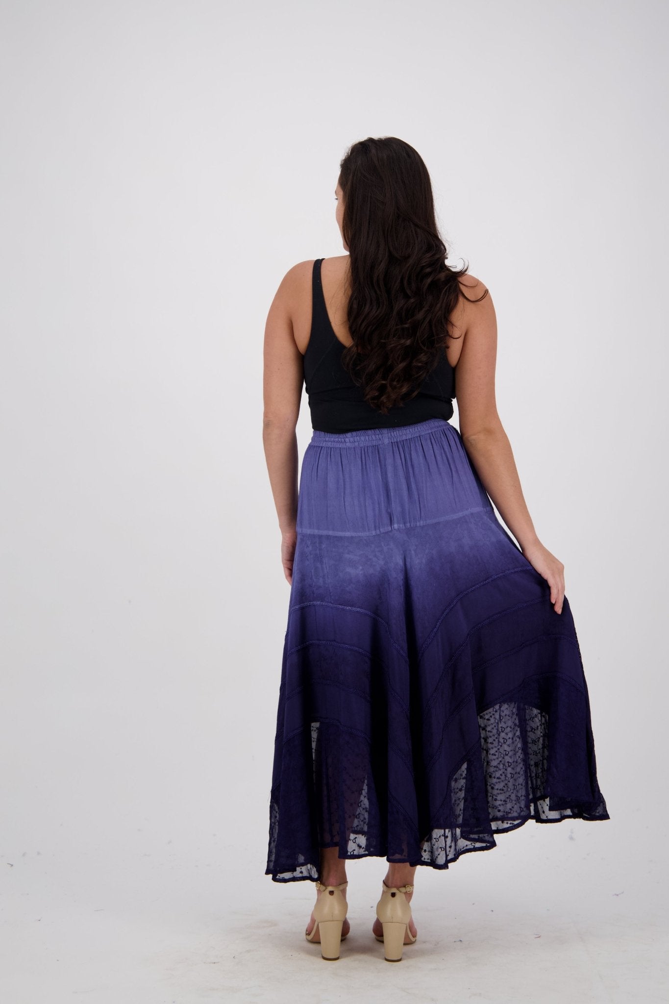 Ombre Dye Renaissance Skirt 13229 - Advance Apparels Inc