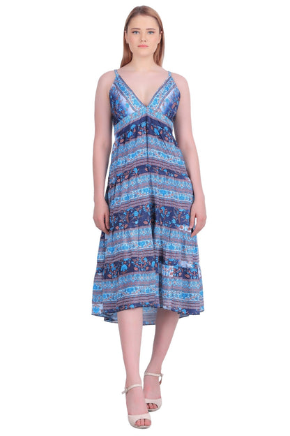 Open Back Silk Dress AB-27009 - Advance Apparels Inc