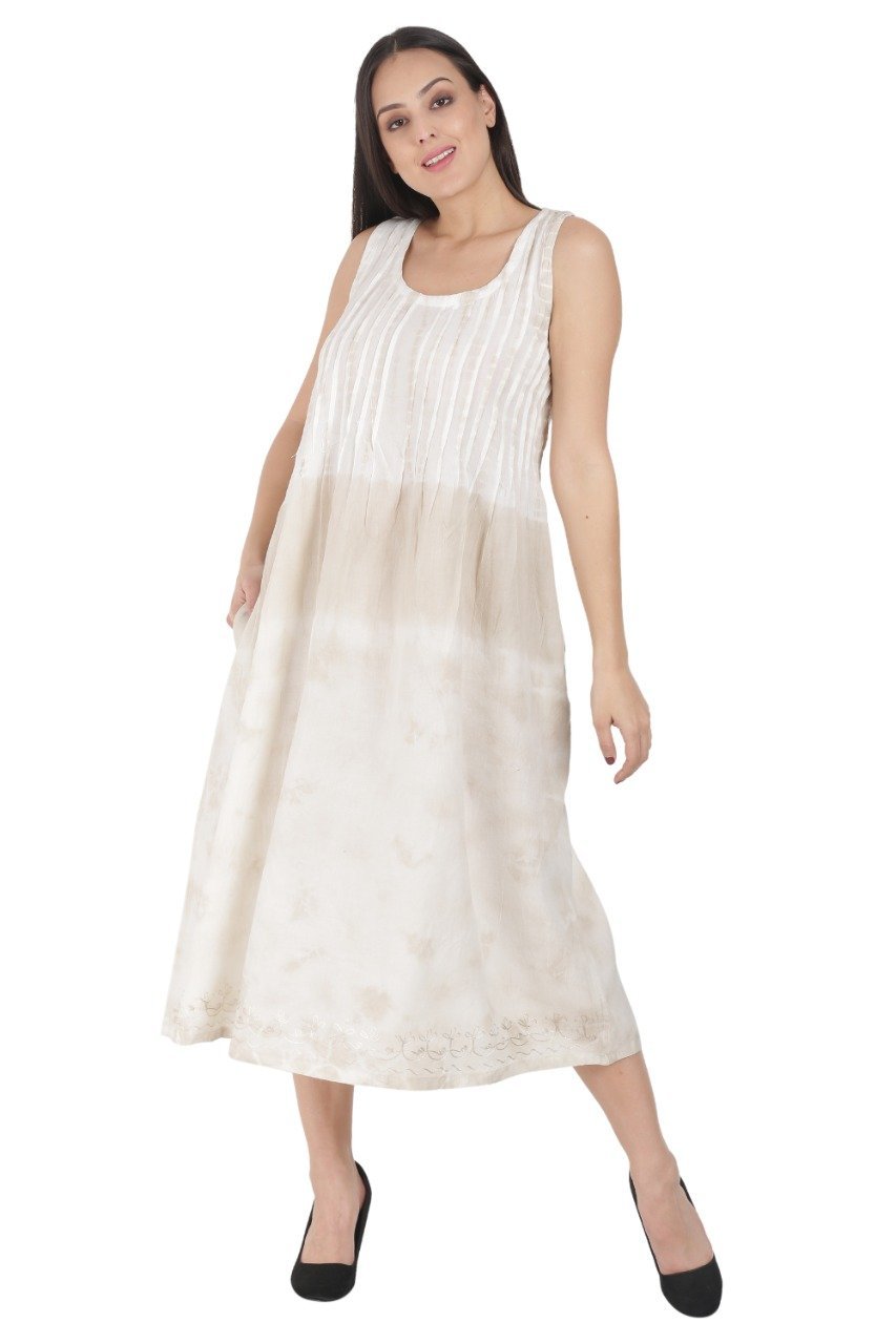 Organic Tencel Maxi Dress LTD - 679 - Advance Apparels Inc