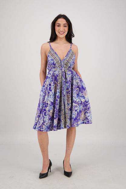 Paisley Horizon Day Dress AB - 42105 - Advance Apparels Inc