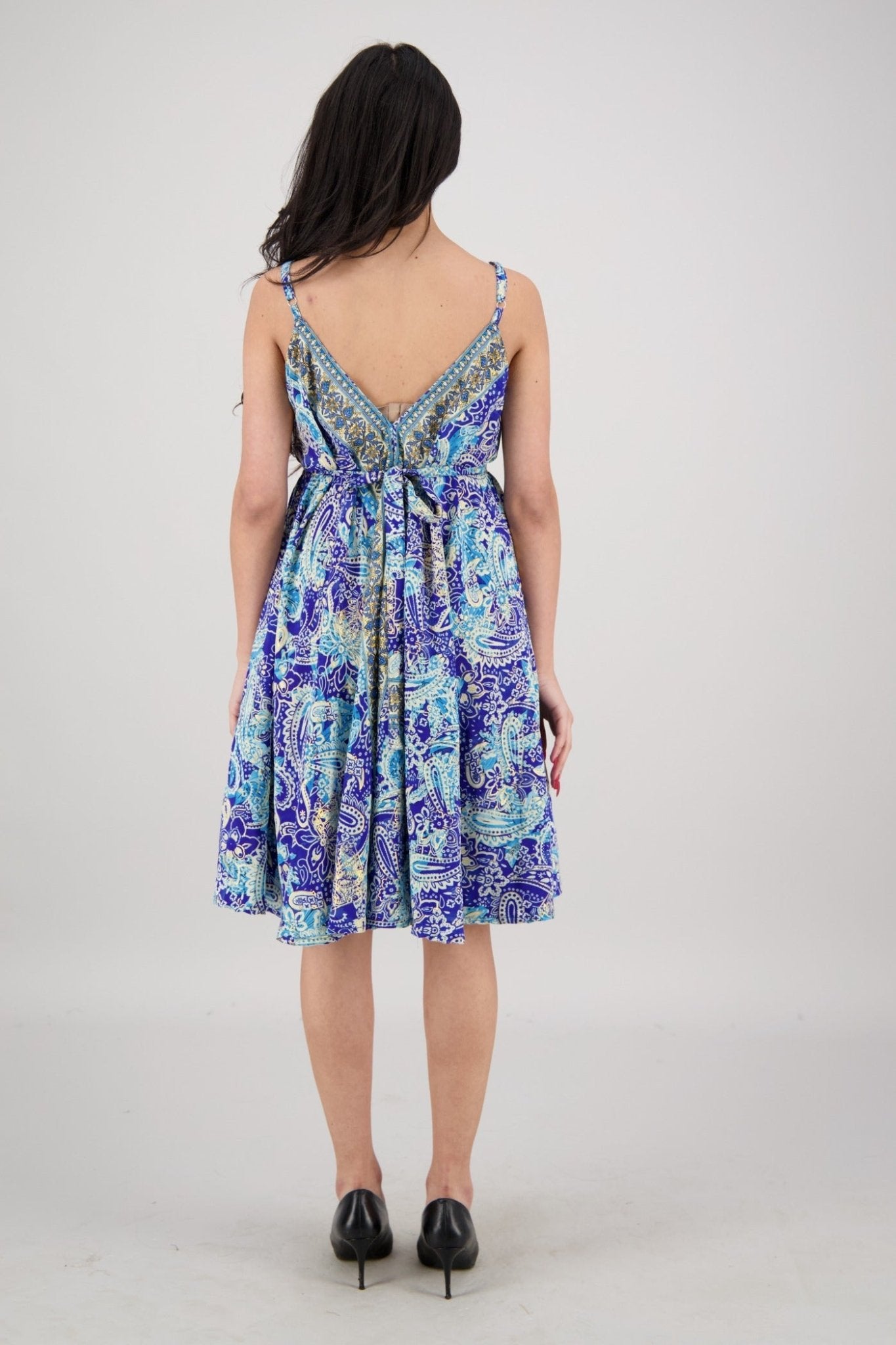 Paisley Horizon Day Dress AB - 42105 - Advance Apparels Inc