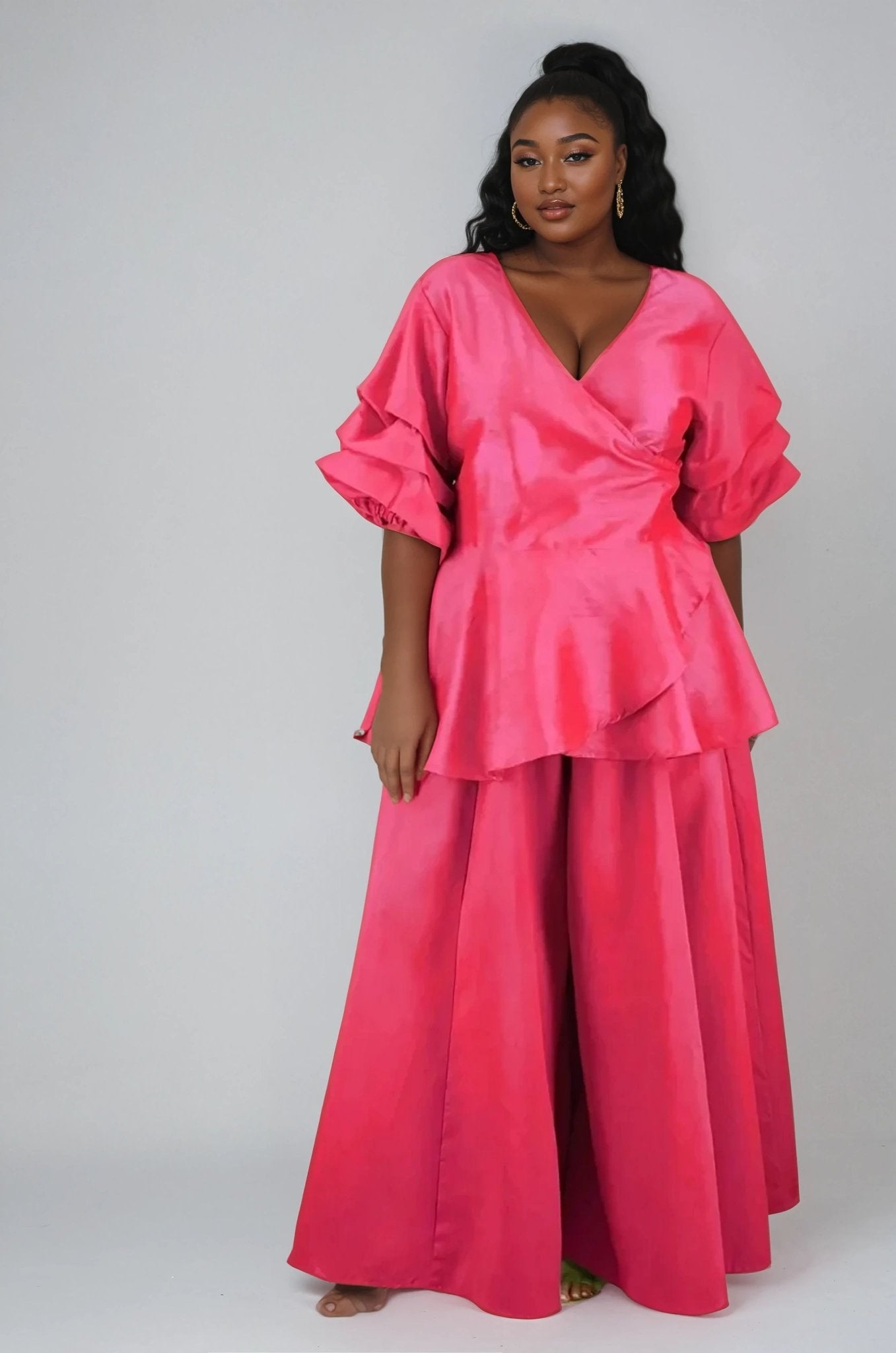 Palazzo & Top Set APS - 25073 - Advance Apparels Inc
