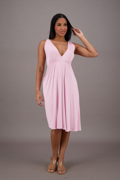 Pastel Bamboo Dress BAM - 24603 - Advance Apparels Inc