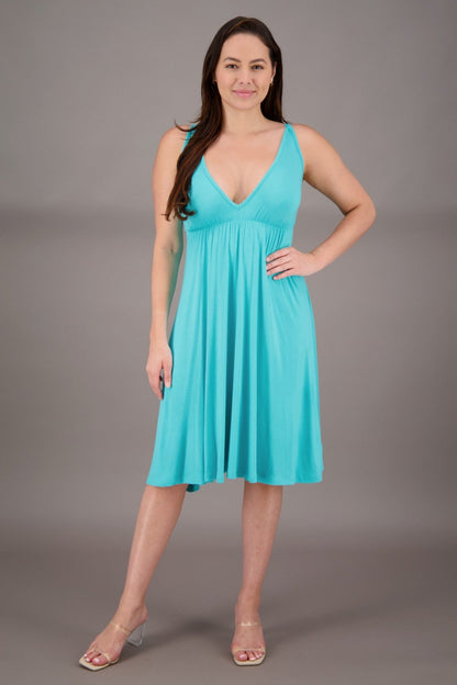 Pastel Bamboo Dress BAM - 24603 - Advance Apparels Inc