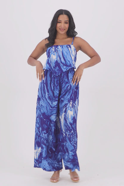 Two Piece Tie Dye Pants Set THS-7052