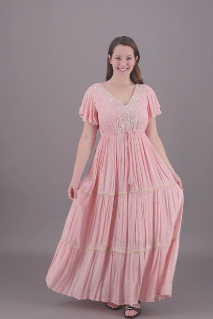 Floral Whisper Maxi Dress 24908