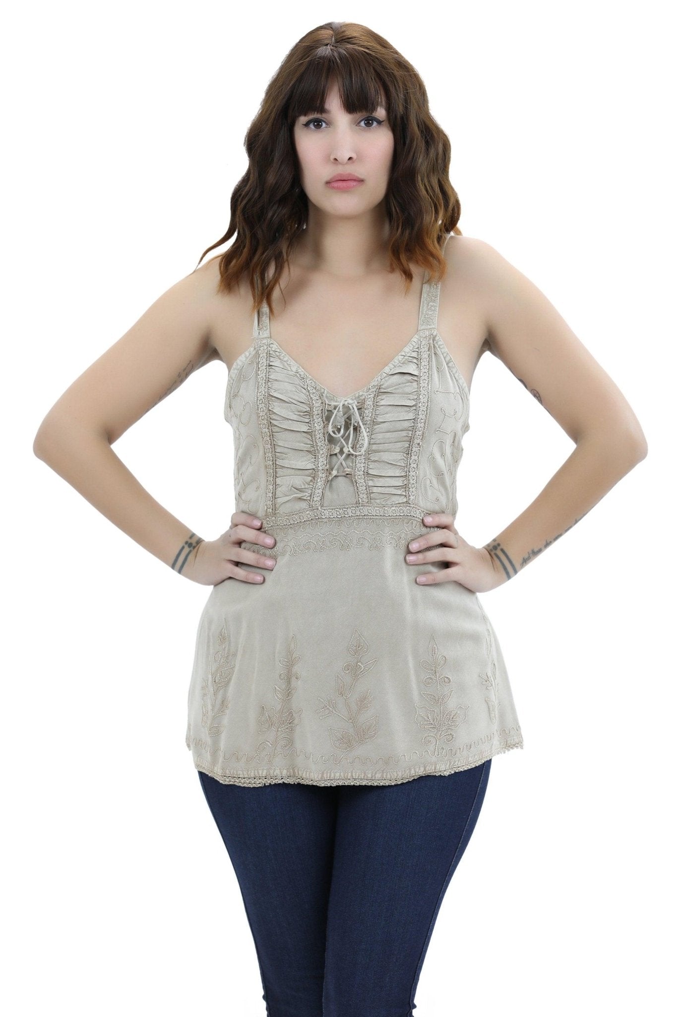 Renaissance Acid Wash Top 1112 - Advance Apparels Inc
