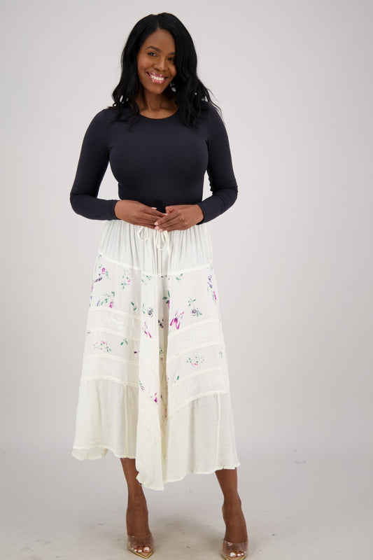 Renaissance Inspired Floral Print 11319 - Advance Apparels Inc