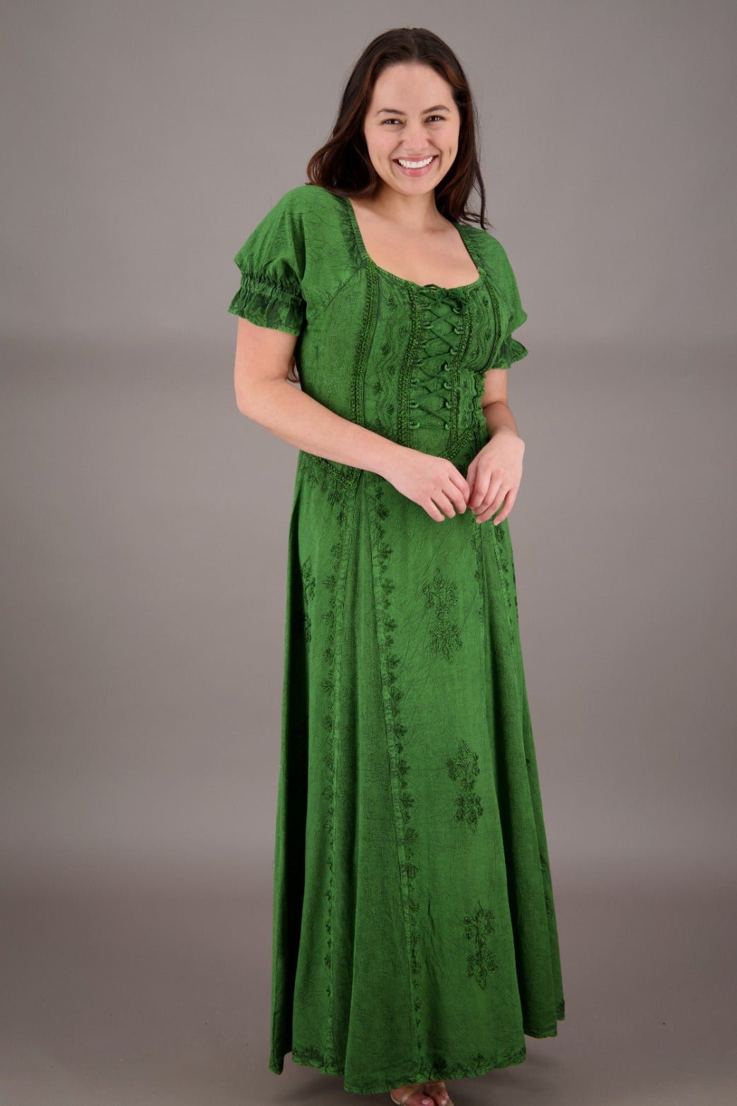 Short Sleeve Renaissance Dress 162100 Purple / 1X/2X Short Sleeve Renaissance Dress 162100 Purple / 1X/2X