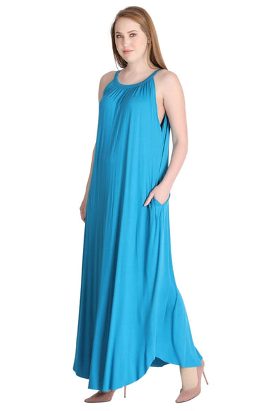 Solid Color Dress 30329 - Advance Apparels Inc