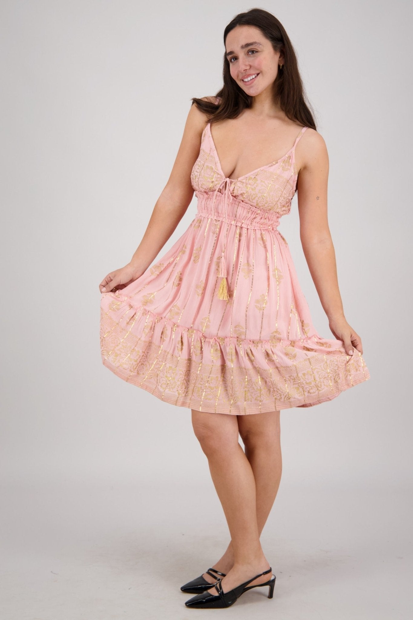 Sunlit Soirée Dress 24945 - Advance Apparels Inc