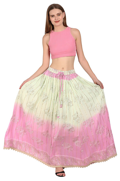 Sunset Bloom Maxi SK - 24962 - Advance Apparels Inc