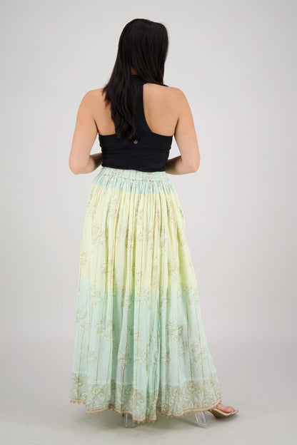 Sunset Bloom Maxi SK - 24962 - Advance Apparels Inc
