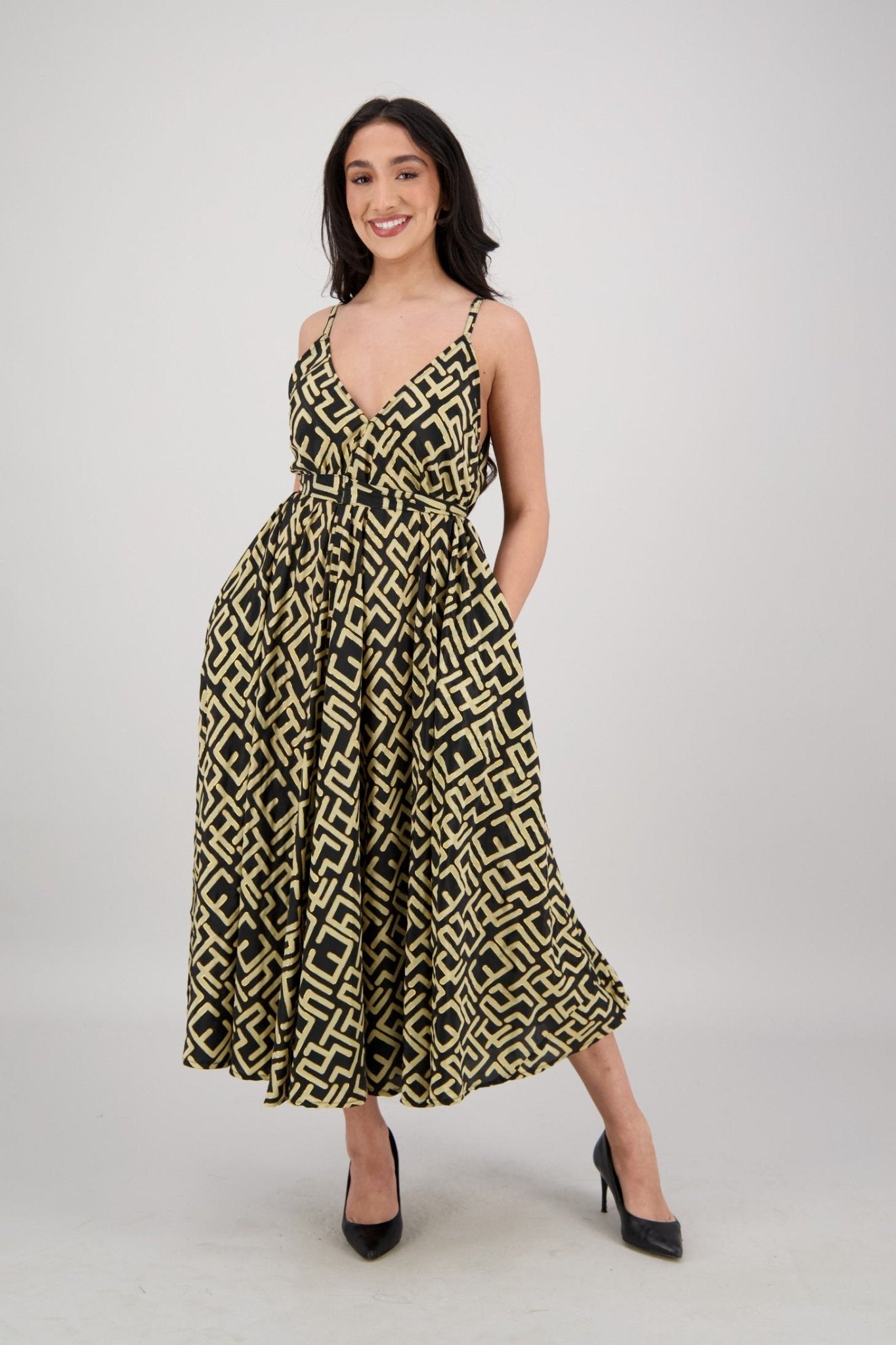 The Zaria Maxi Dress - Labyrinth AB - 16111 - Advance Apparels Inc