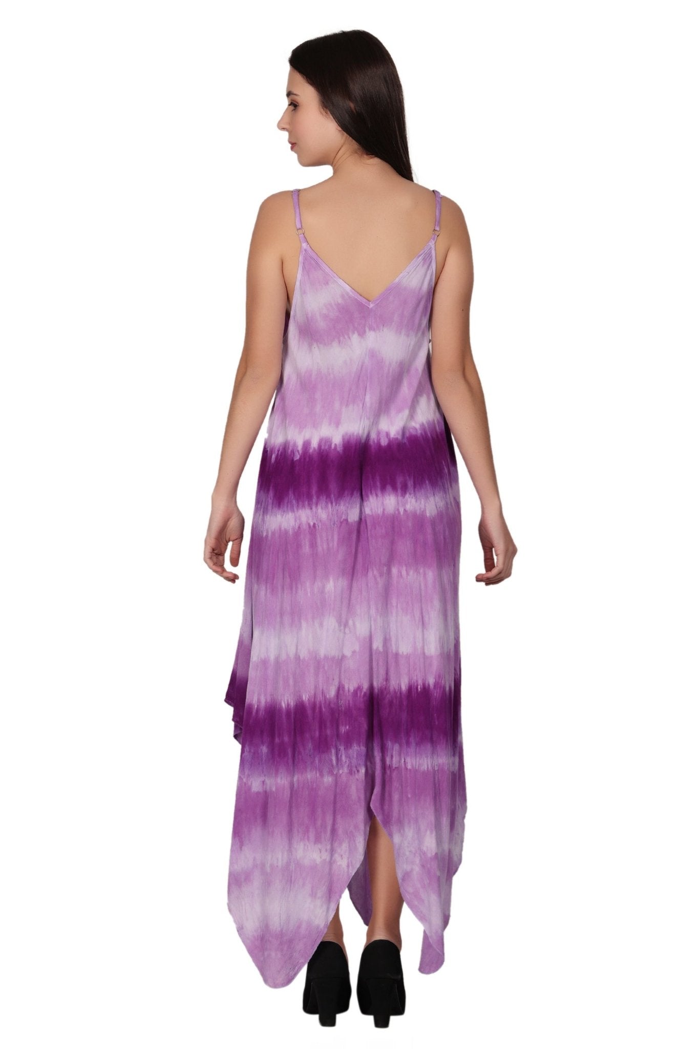 Tie Dye Faux Jumper Dress JD20108 - Advance Apparels Inc