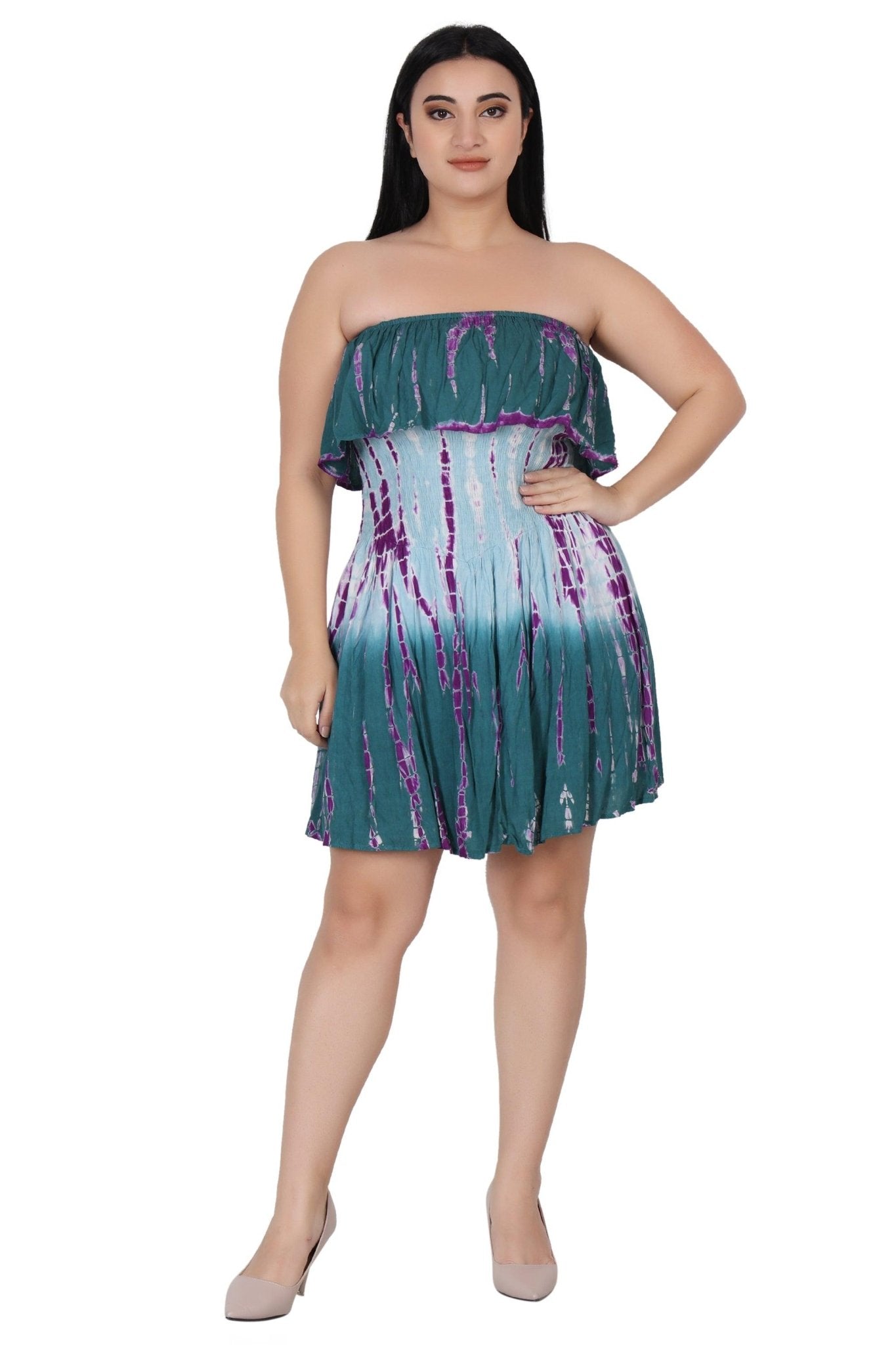 Tie Dye Romper WS-7005 - Advance Apparels Inc