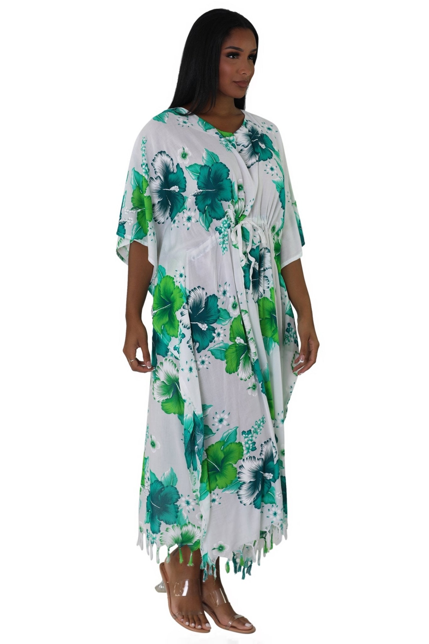 Tropical Print Cover - Up TH - 2034 - Advance Apparels Inc