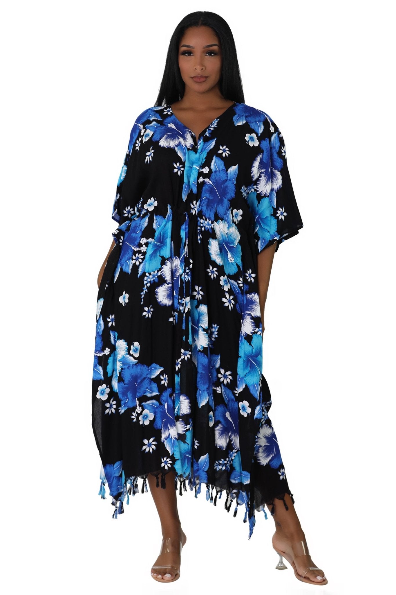 Tropical Print Cover - Up TH - 2034 - Advance Apparels Inc