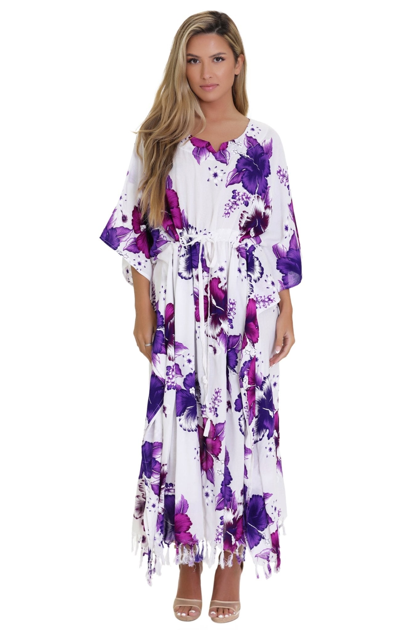 Tropical Print Cover - Up TH - 2034 - Advance Apparels Inc
