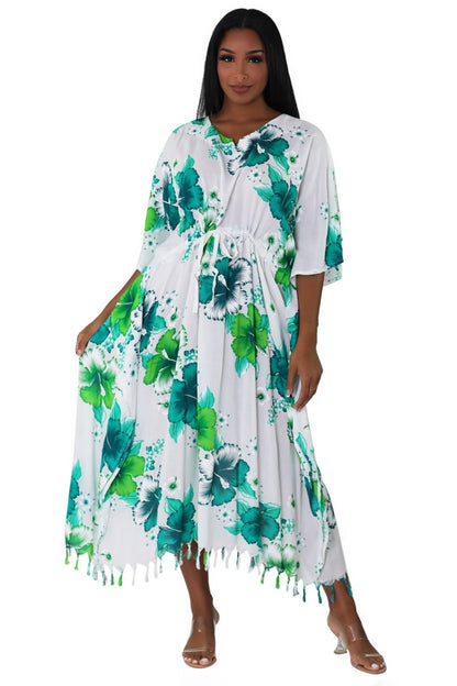 Tropical Print Cover - Up TH - 2034 - Advance Apparels Inc