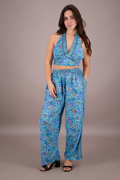 Two Piece Silk Set AB - 32073 - Advance Apparels Inc