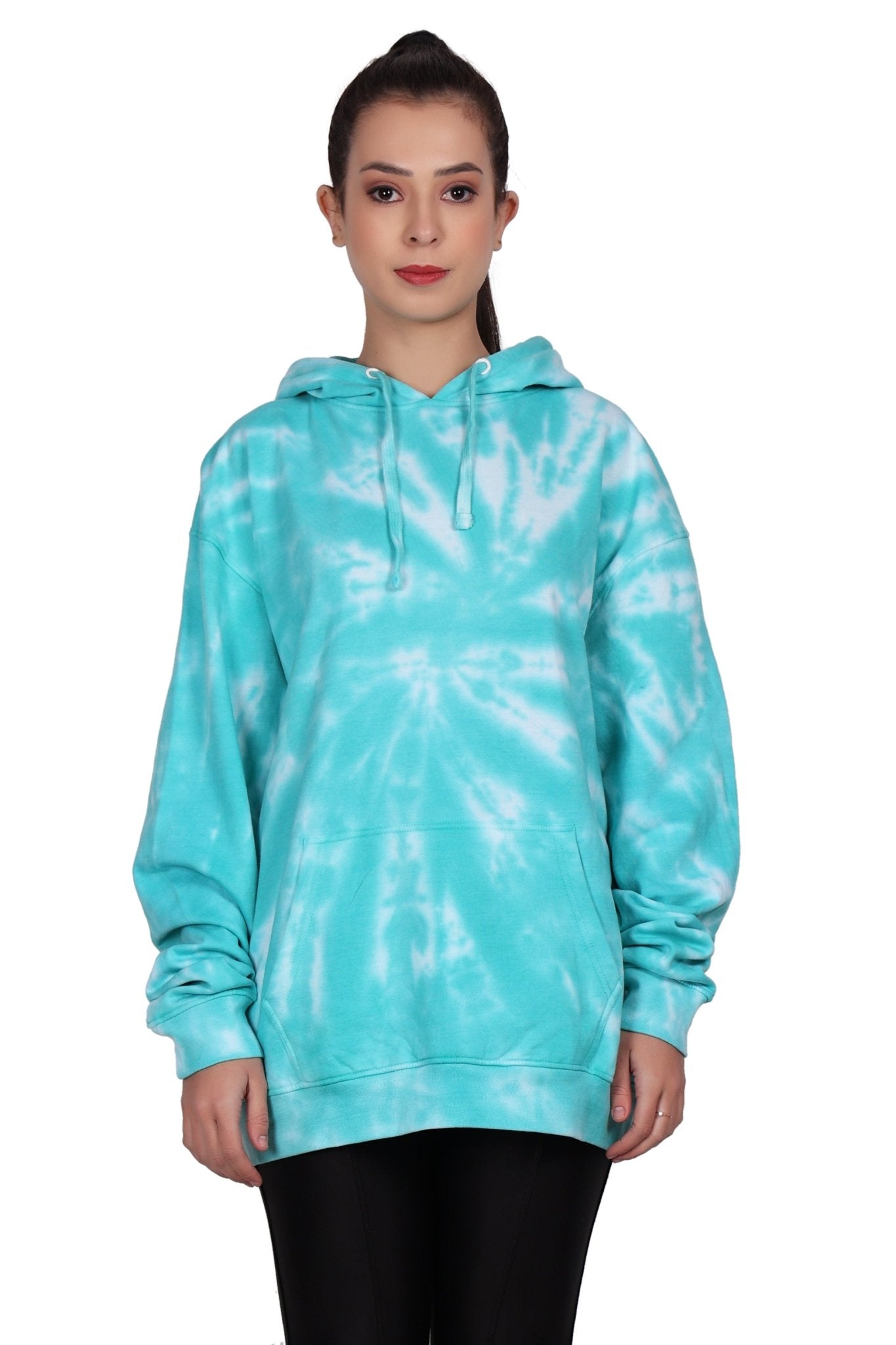 Unisex Tie Dye Pullover Hoodie Premium Cotton Blend Activewear H702 - Advance Apparels Inc