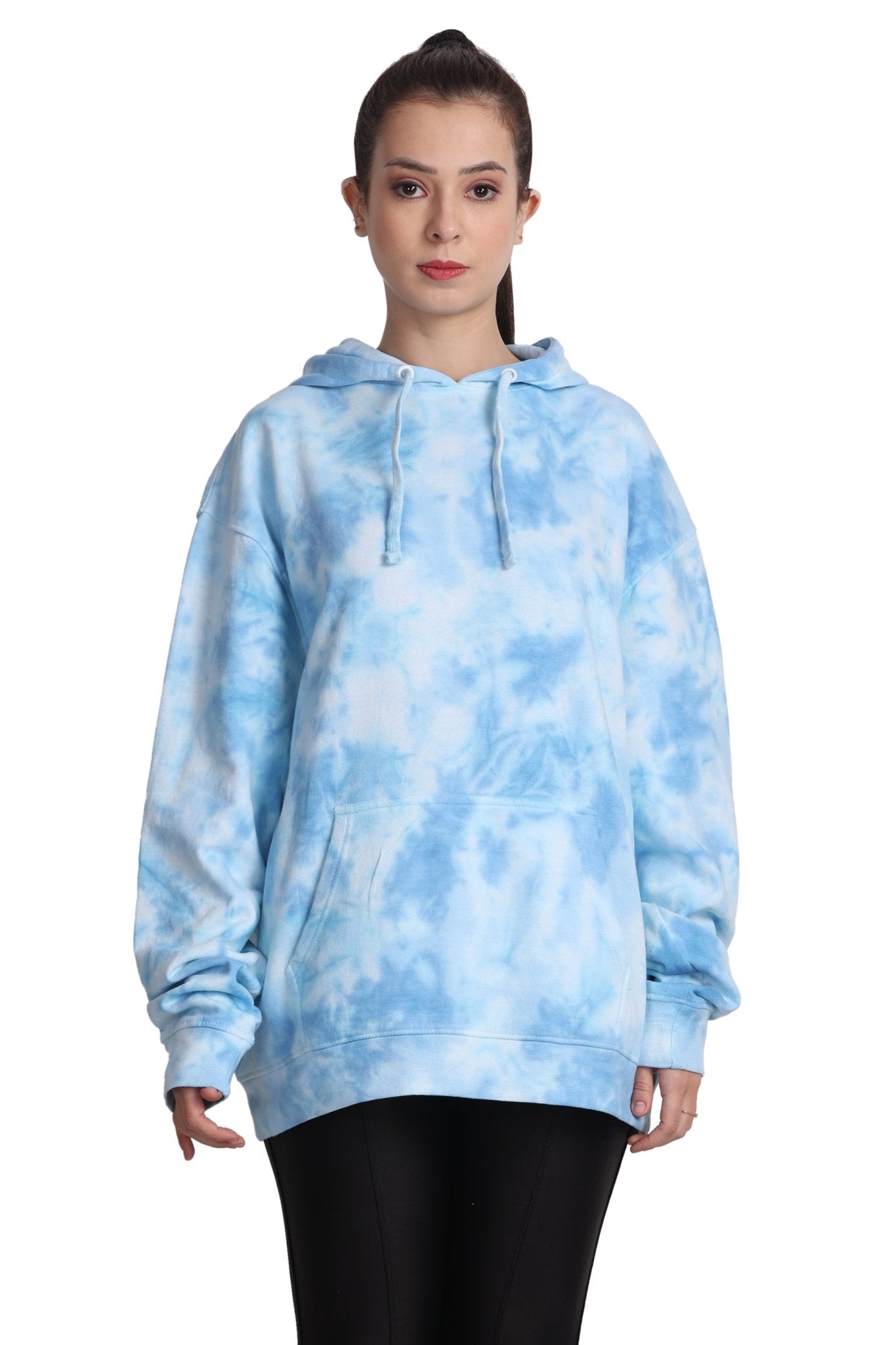 Unisex Tie Dye Pullover Hoodie Premium Cotton Blend Activewear H704 - Advance Apparels Inc