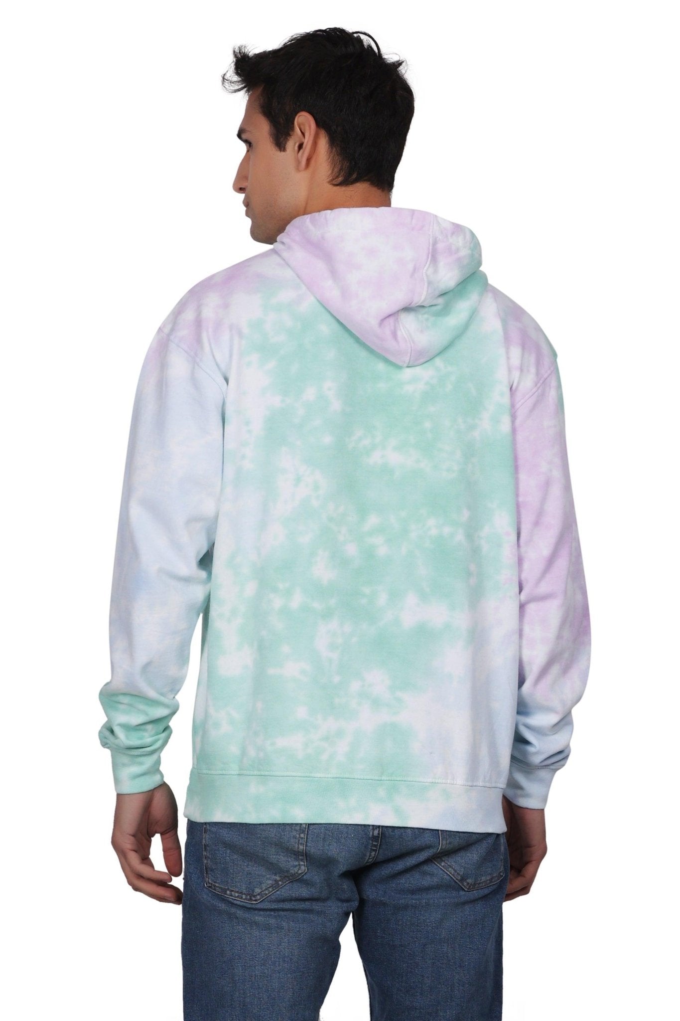 Unisex Tie Dye Pullover Hoodie Premium Cotton Blend Activewear H704 - Advance Apparels Inc